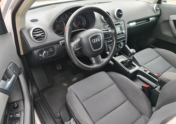 Audi A3 cena 26900 przebieg: 269000, rok produkcji 2010 z Płock małe 466